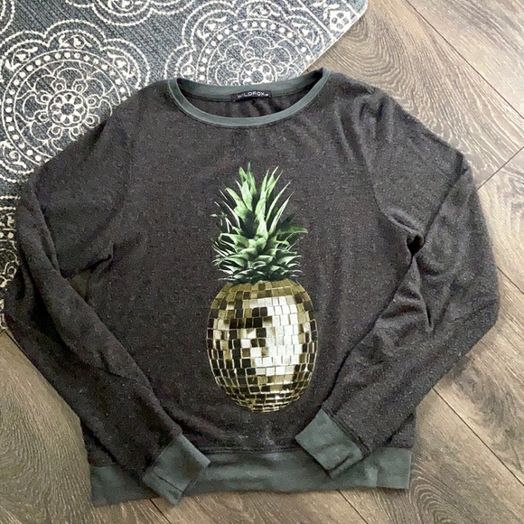 Wildfox Disco Pineapple Sweatshirt - Picture 5 of 9